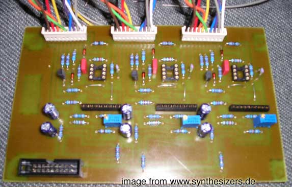 forumodular synthesizer - platinen VCA