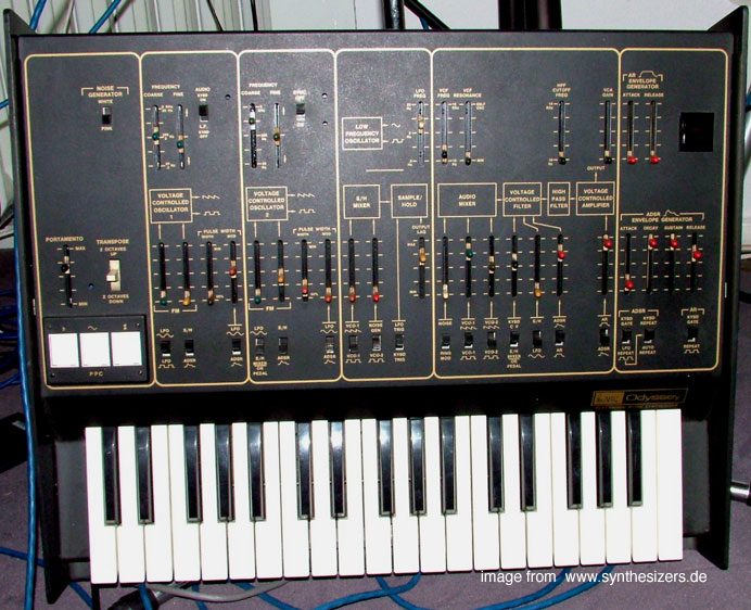 ARP odyssey synthesizer