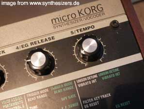 Korg MicroKorg Synthesizer - logo -