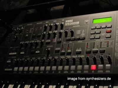 korg ms2000 synthesizer