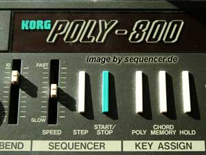 Korg Poly 800 Synthesizer