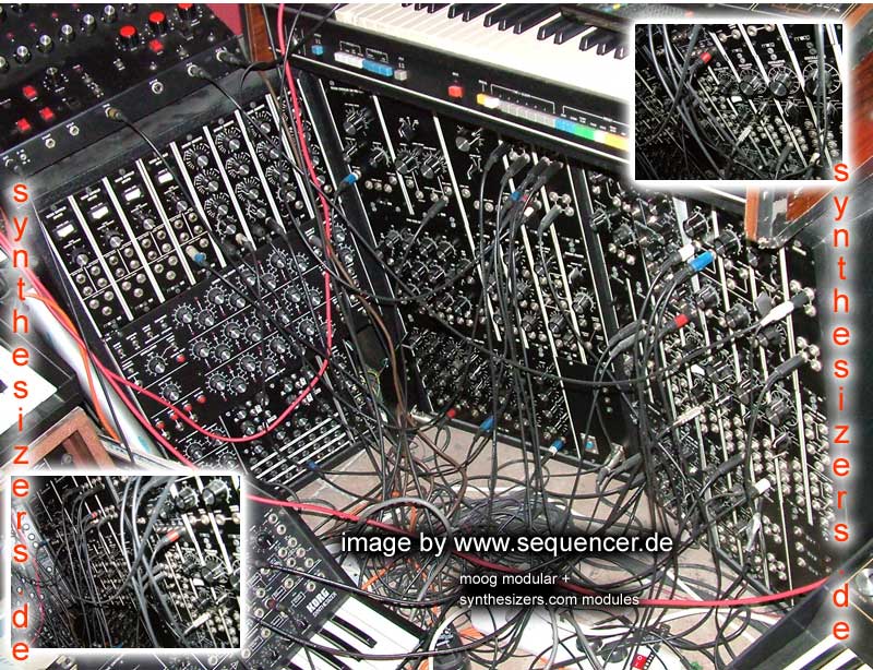 moog modular synthesizer system