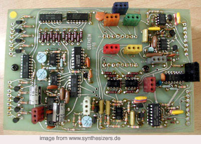 oberheim 4voice mini sequencer board
