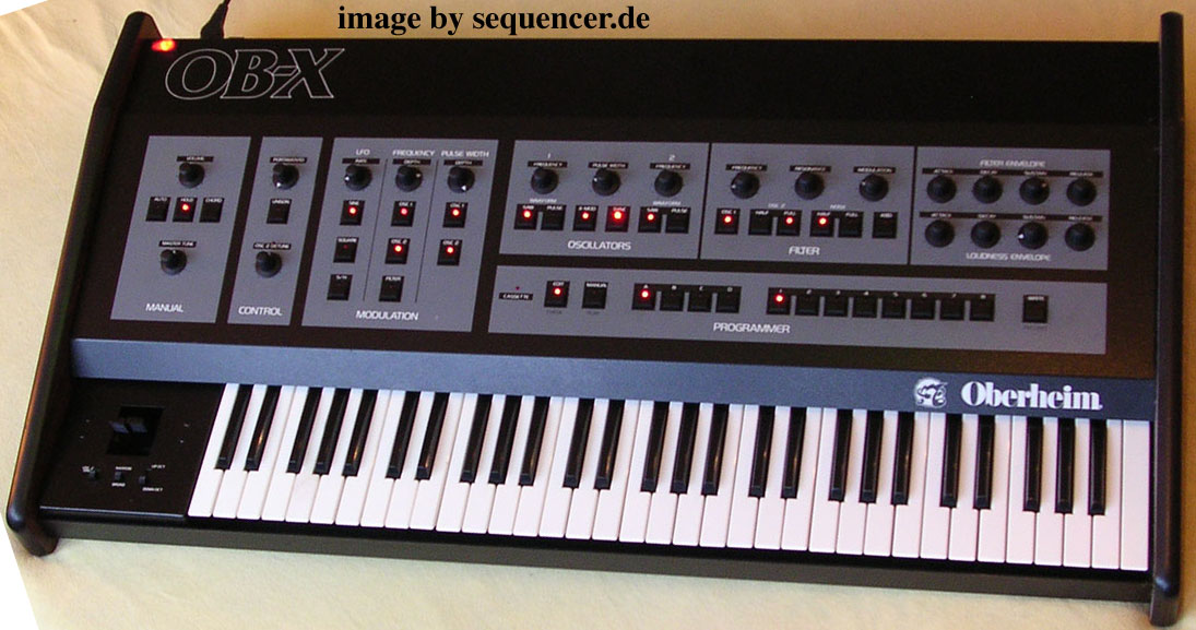 Oberheim OBX synthesizer