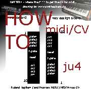 Roland Jupiter4 CV GATE to MIDI