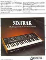 sixtrak synthesizer