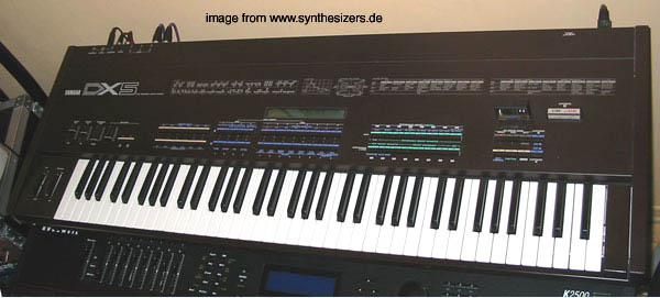fm synthesizer yamaha dx-5