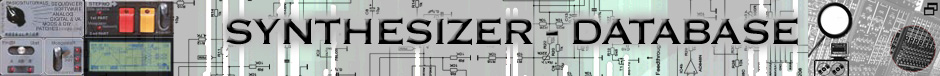 Synthesizer Database Synth Database go to MAIN PAGE Logo