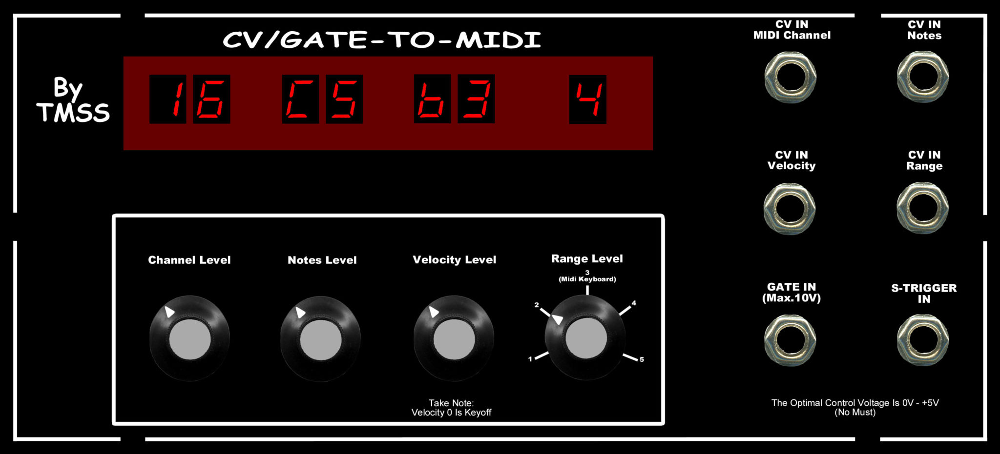 Theis CV to Midi Interface Sequencer Archiv Synthesizer, Sequencer