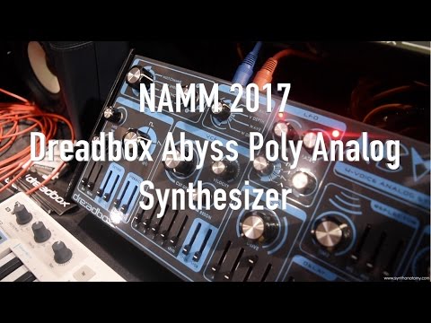 NAMM 2017: Dreadbox ABYSS Polyphonic Analog Synthesizer