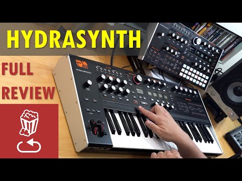HYDRASYNTH: Full Review // Keyboard vs Desktop // Poly aftertouch tutorial