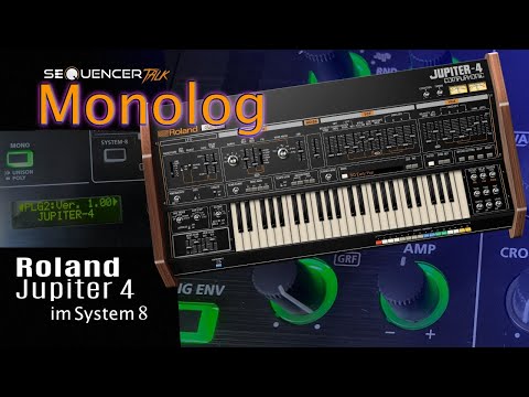 Roland Jupiter 4 Plug-Out Synthesizer Rundlauf - auf System 8 oder als Plug-In - Monolog