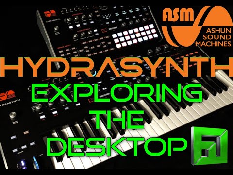 ASM HydraSynth Overview Demo arp and Poly Touch Pads