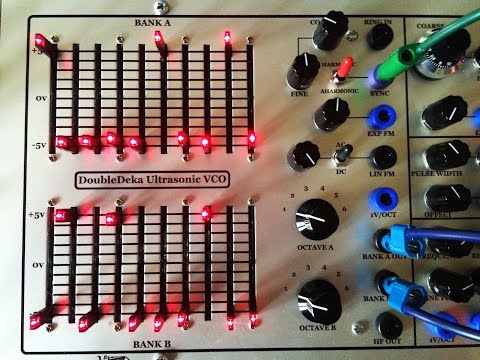 Serge - Ian Fritz DoubleDeka as a Trigger Sequencer