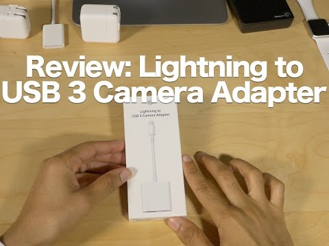 Review: Lightning to USB 3 Camera Adapter - a podcaster's best friend