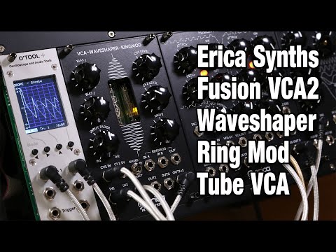 Erica Synths Fusion VCA2 Waveshaper, Ring Modulator and VCA
