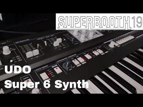 Superbooth 2019 - UDO Audio Super 6 Binaural synth First look