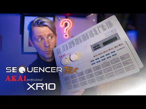 SequencerTalk Monolog - Akai XR10 👾 16Bit Drum Maschine (Free Sample Pack)