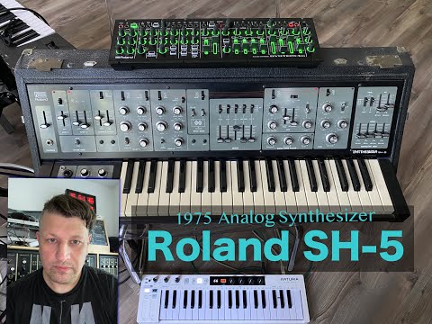 Roland SH-5 Analog Synthesizer - SequencerTalk Monolog - Besser als System 100 + SH7 - System 1m?