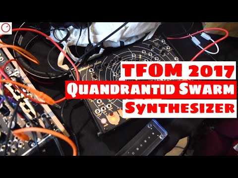 Tokyo Festival Of Modular 2017: Eowave Quadrantid Swarm Synthesizer | SYNTH ANATOMY