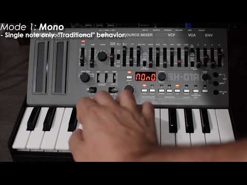 Roland SH-01A Boutique Synthesizer QUICK DEMO