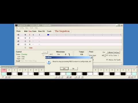 Sequetron 8.06 Virtual Test Drive, part 3 - Basic Recording