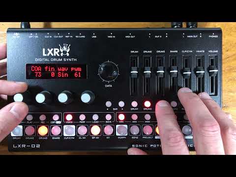 LXR - 02 Drum Synth, by Sonic Potions x Erica Synths. - Factory presets, no talking!