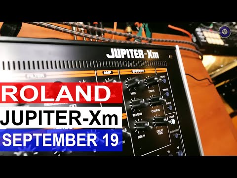 Roland Jupiter Xm | Roland 1909 Launches
