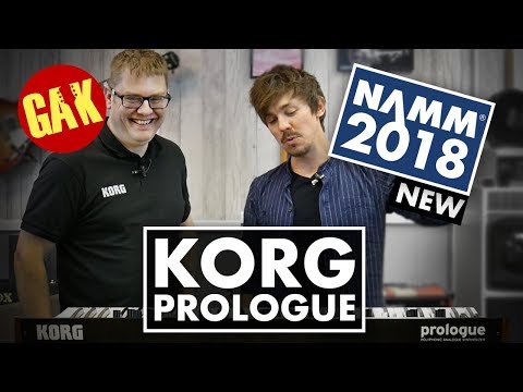 NAMM 2018 | NEW Korg Prologue Demo