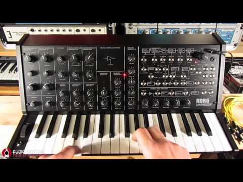 KORG MS-20mini Control Panel Testing