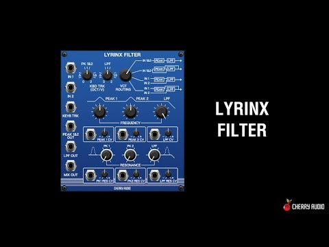 Cherry Audio Voltage Modular: Lyrinx Filter