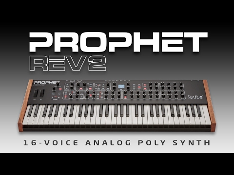 Prophet Rev2 16-voice Analog Poly Synth- Official Intro