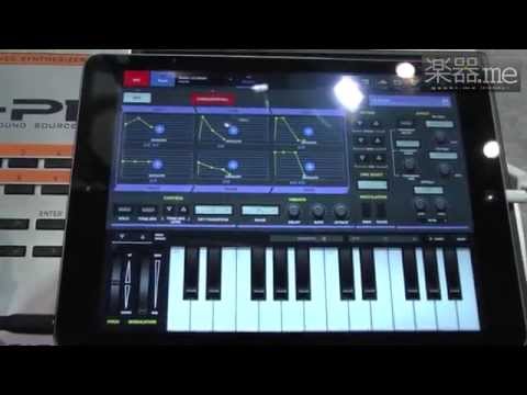 【楽器フェア2014】CASIO「CZアプリ」