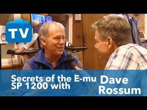 Secrets of the E-mu SP 1200 with Creator Dave Rossum @superbooth 16