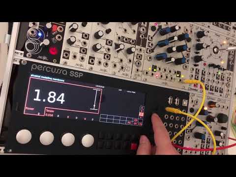 percussa ssp - physical modeling membrane module demo