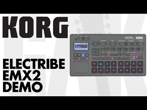 Korg Electribe EMX2 Music Production Station Demo at BPM 2014