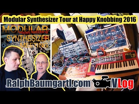 Modular Synthesizer Tour at Happy Knobbing Electronic Music Festival 2016