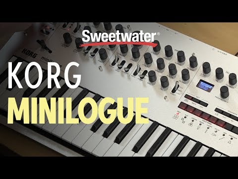 Korg Minilogue 4-voice Analog Synthesizer Demo — Daniel Fisher