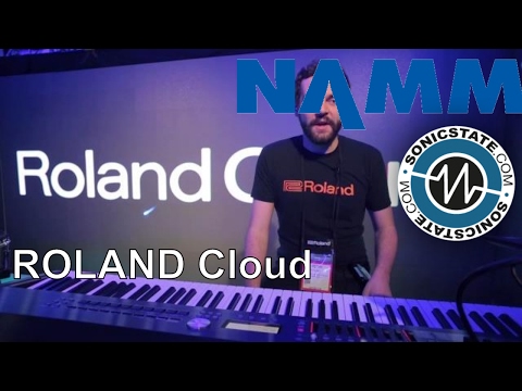 NAMM 2017: Roland Cloud - cloud based sound library