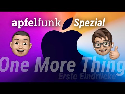 Apfelfunk Spezial - Apple November Event 2020: Erste Eindrücke