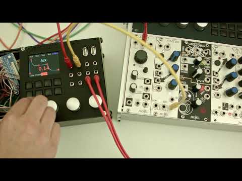 Sequencing and microtonal quantization + FM demo on the Percussa mSSP