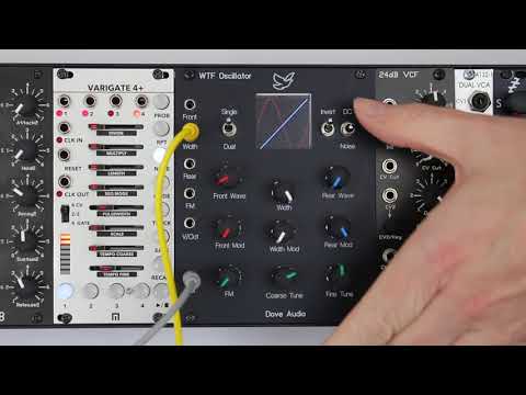 Dove Audio WTF Oscillator Tuneable Noise Demo