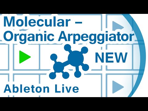 Organic Arpeggiator – MOLECULAR by mididope (for Ableton Max for Live)