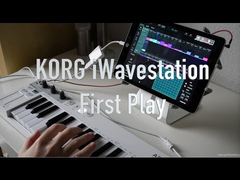 KORG iWavestation - First Play