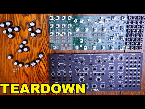 MOOG SUBHARMONICON - Inside and out, Playing It and Tearing It Down