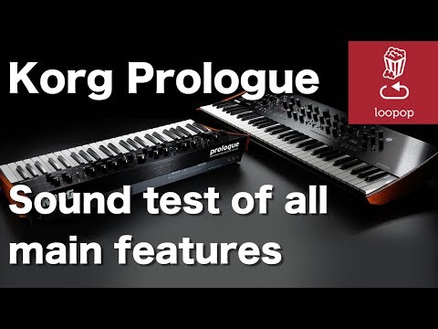 Korg Prologue: overview of all new FX, filter, 16 VPM oscillators and more