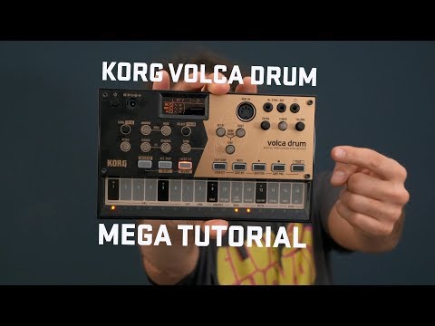 Korg Volca Drum Mega Tutorial