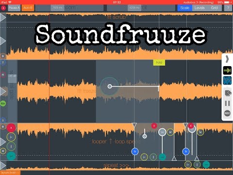 SOUNDFRUUZE Experimental Live Looper &amp; Sampler Tutorial - for the iPad