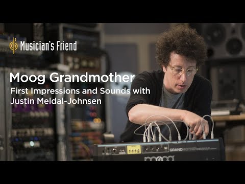 Moog Grandmother Synthesizer - First Impressions and Sounds with Justin Meldal-Johnsen