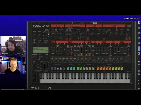 SequencerTalk 71 Synthesizer Videocast, TAL J8, Gotharman Anamono; Mutable Instruments Blades